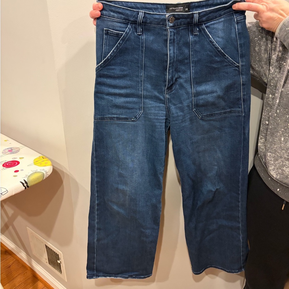 Just Black Women’s Deep Blue Relaxed Jeans
